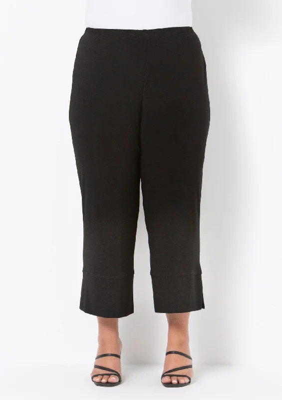 1006 Wide Crop Jersey Pant