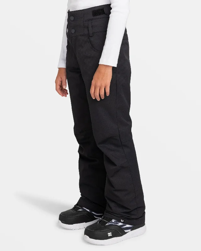 Girls 8-16 Diversion Snow Pants - True Black