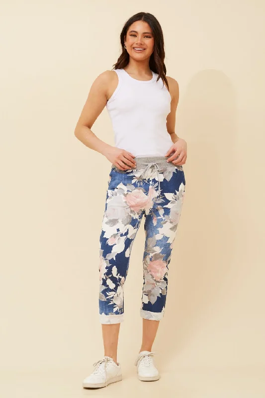 JANJA FLORAL JOGGER PANTS