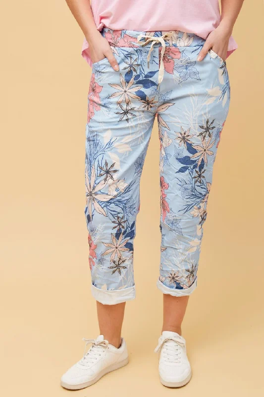 JANJA FLORAL JOGGER PANTS