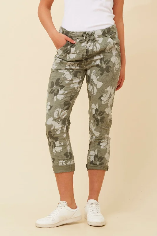 JANJA FLORAL JOGGER PANTS