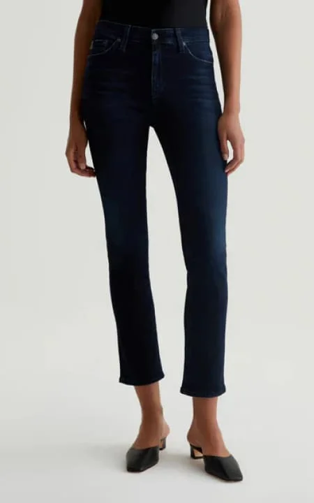 AG Jeans- Mari Slim Straight Jeans in 3 Years Highrise