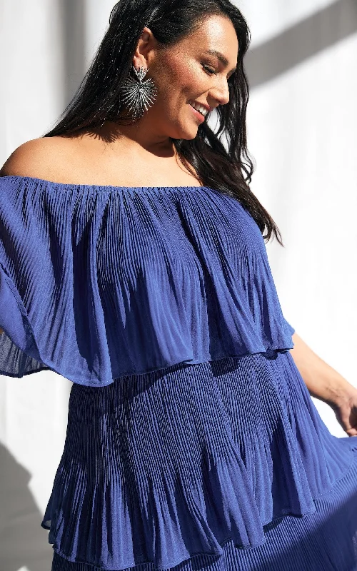 Fantango Maxi Dress - Blue