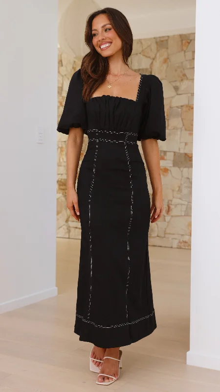 Jayde Maxi Dress - Black