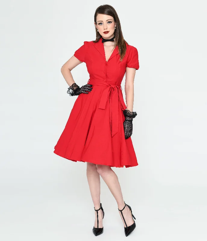 Lady In Red Monroe Swing Dress