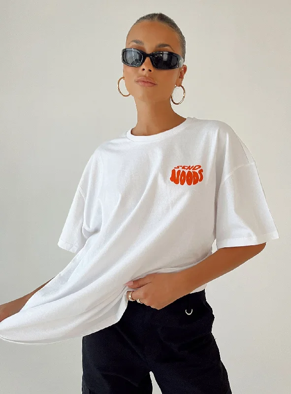 Noods Oversized Tee White