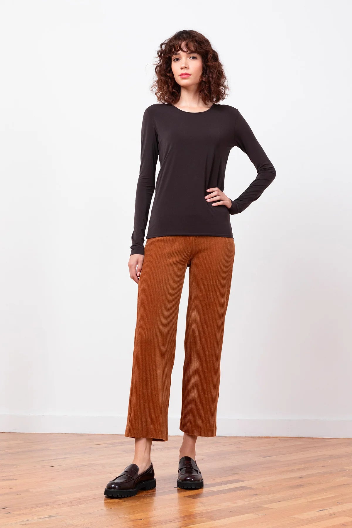 Alex Corduroy Pant - Cognac