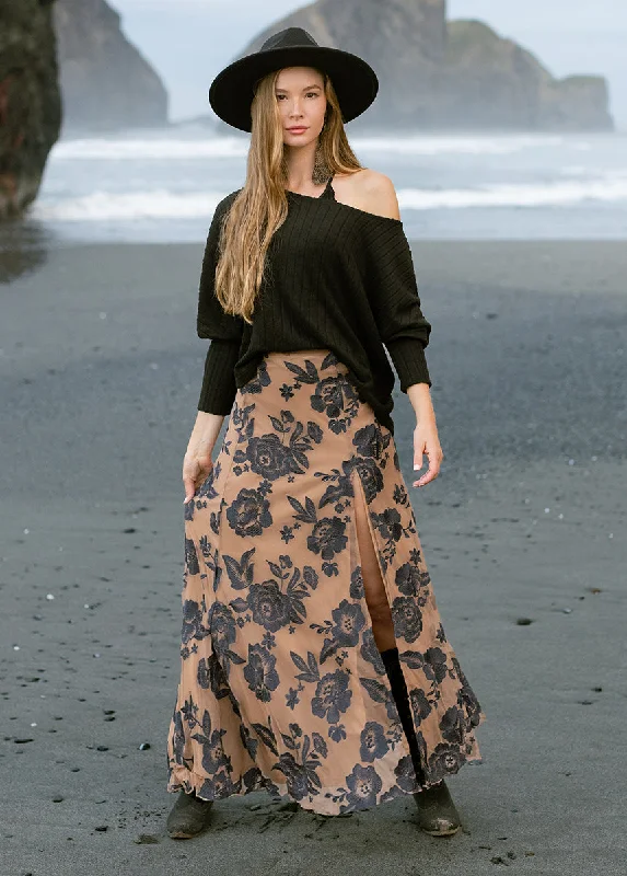 Allurah Skirt in Charcoal