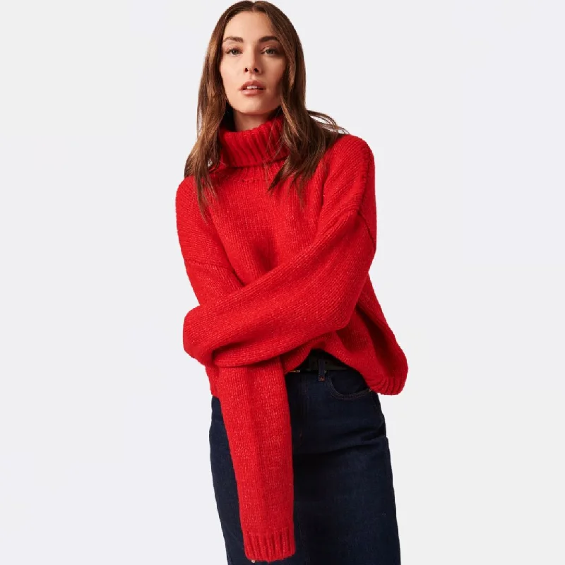 Amelie Turtleneck (Scarlet)