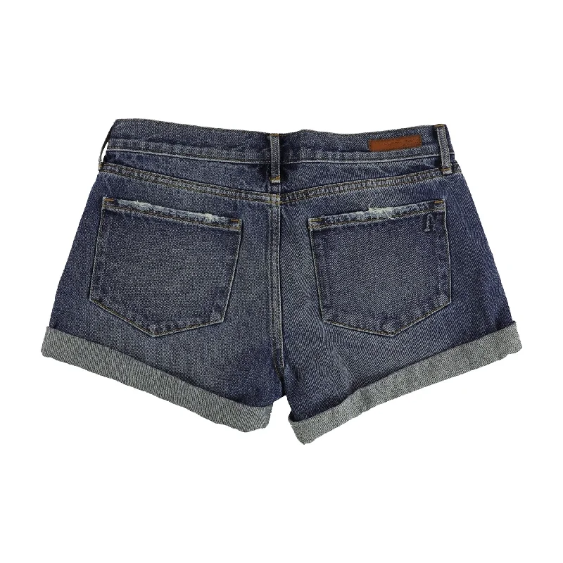 Articles of Society Womens Behy Casual Denim Shorts, Blue, 30