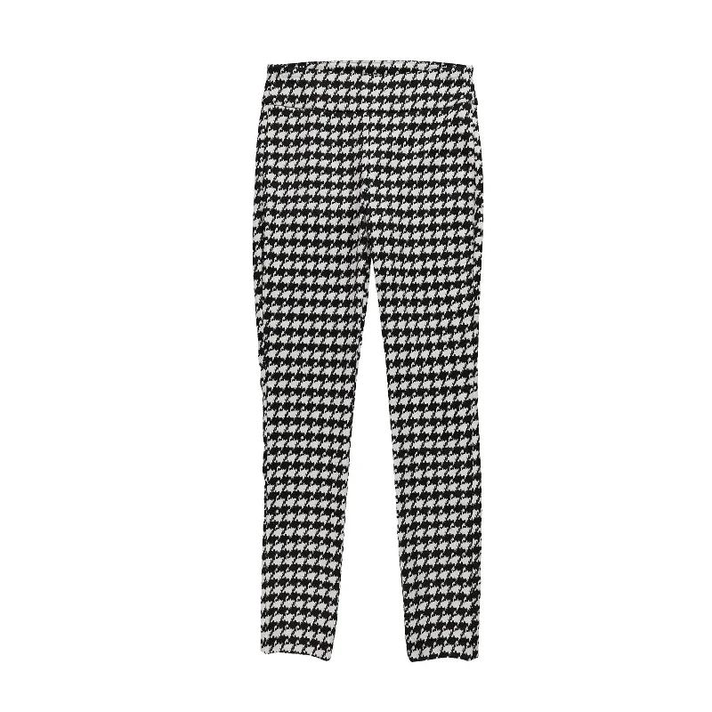 Bar Iii Womens Houndstooth Pull On Casual Trouser Pants