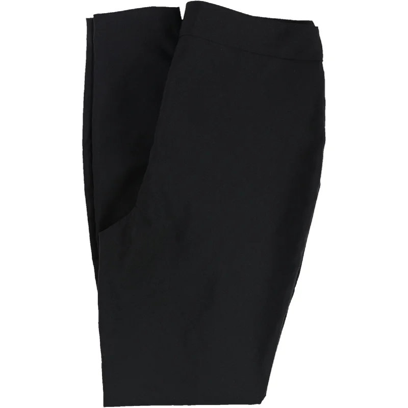 I-N-C Womens Zip-Pocket Casual Trouser Pants