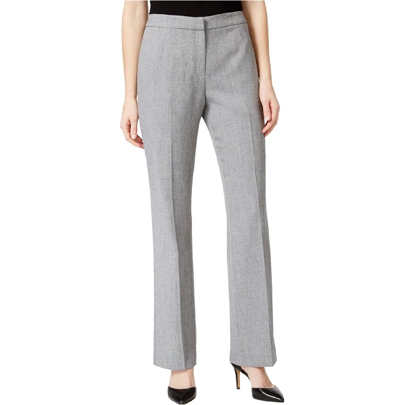 Kasper Womens Kate Casual Trouser Pants, Grey, 6