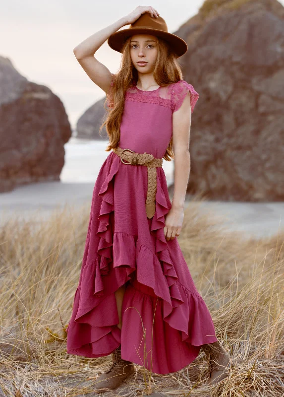 Sitara Skirt in Rose