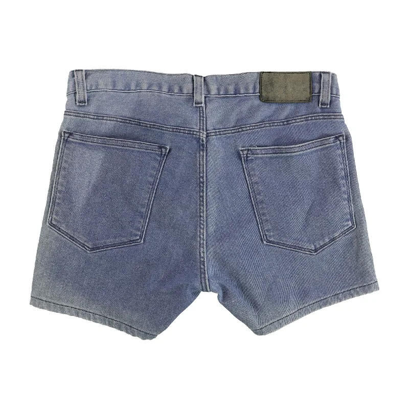 Tags Weekly Womens Basic Casual Denim Shorts, Blue, 29