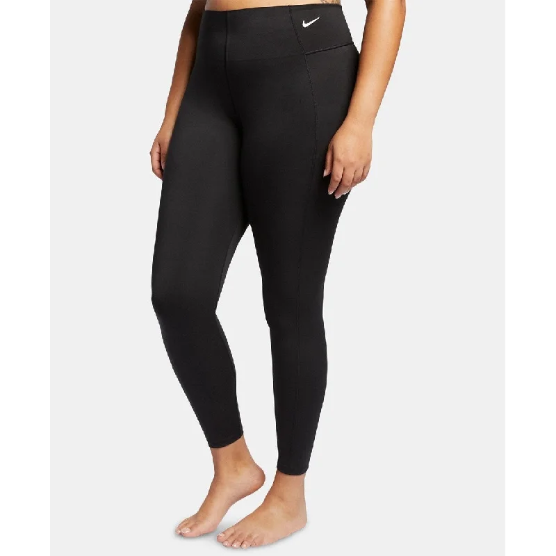 Nike Women's Plus Size Sculpt Victory Leggings Black Size 3 Extra Large - XXX-Large