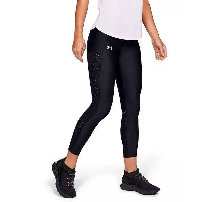 Under Armour Women's Fly Fast Raised Thread Cropped Leggings Black Size Medium